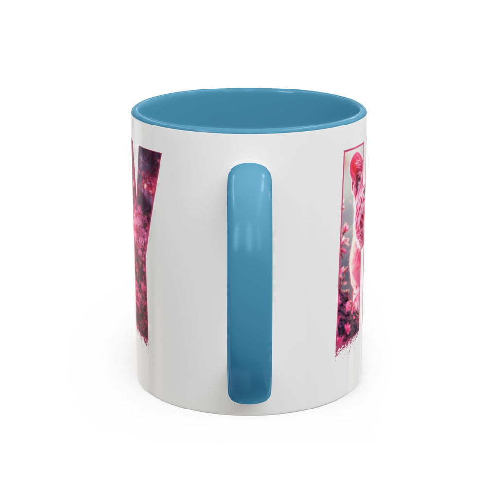 Accent Coffee Mug — 'Hemby' Floral Name Design (11/15oz)