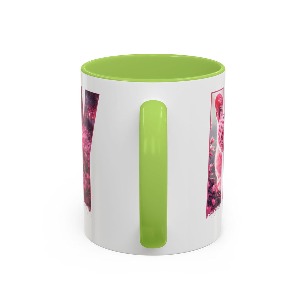 Accent Coffee Mug — 'Hemby' Floral Name Design (11/15oz)