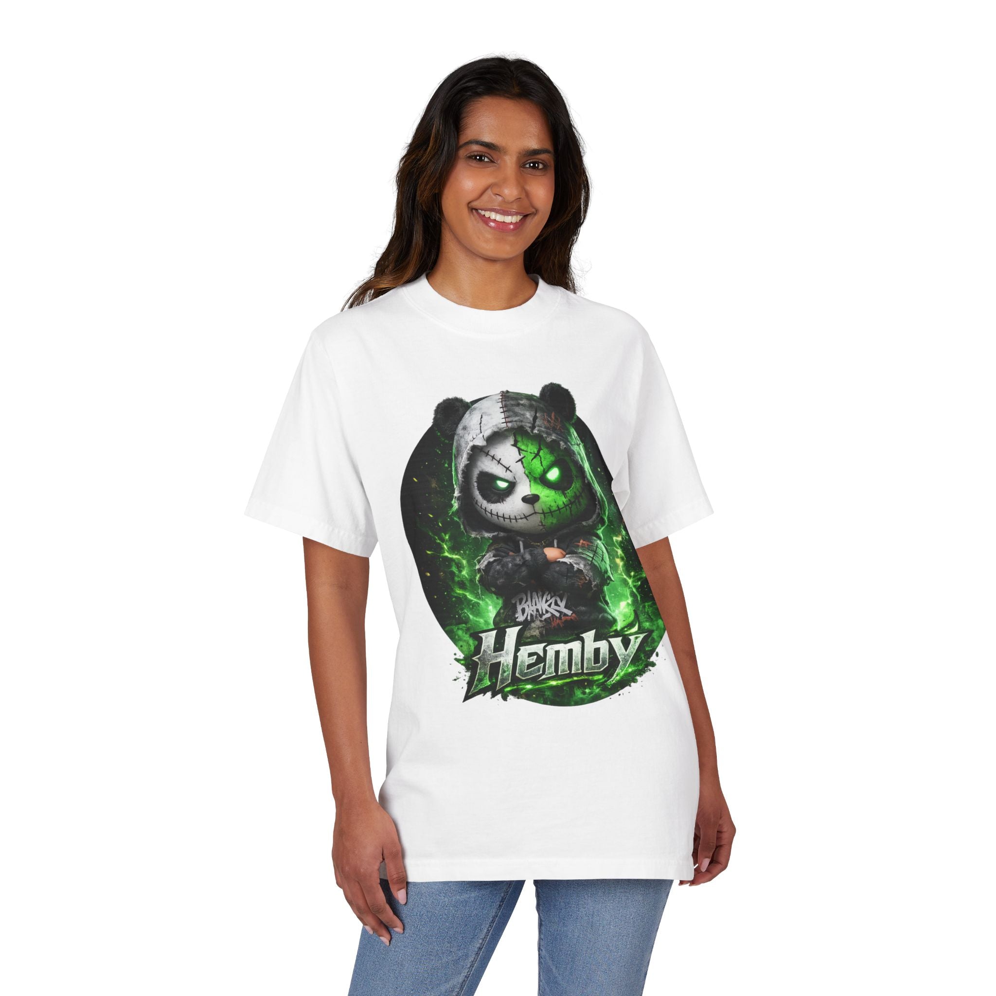 Unisex Garment-Dyed Drop-Shoulder T-Shirt