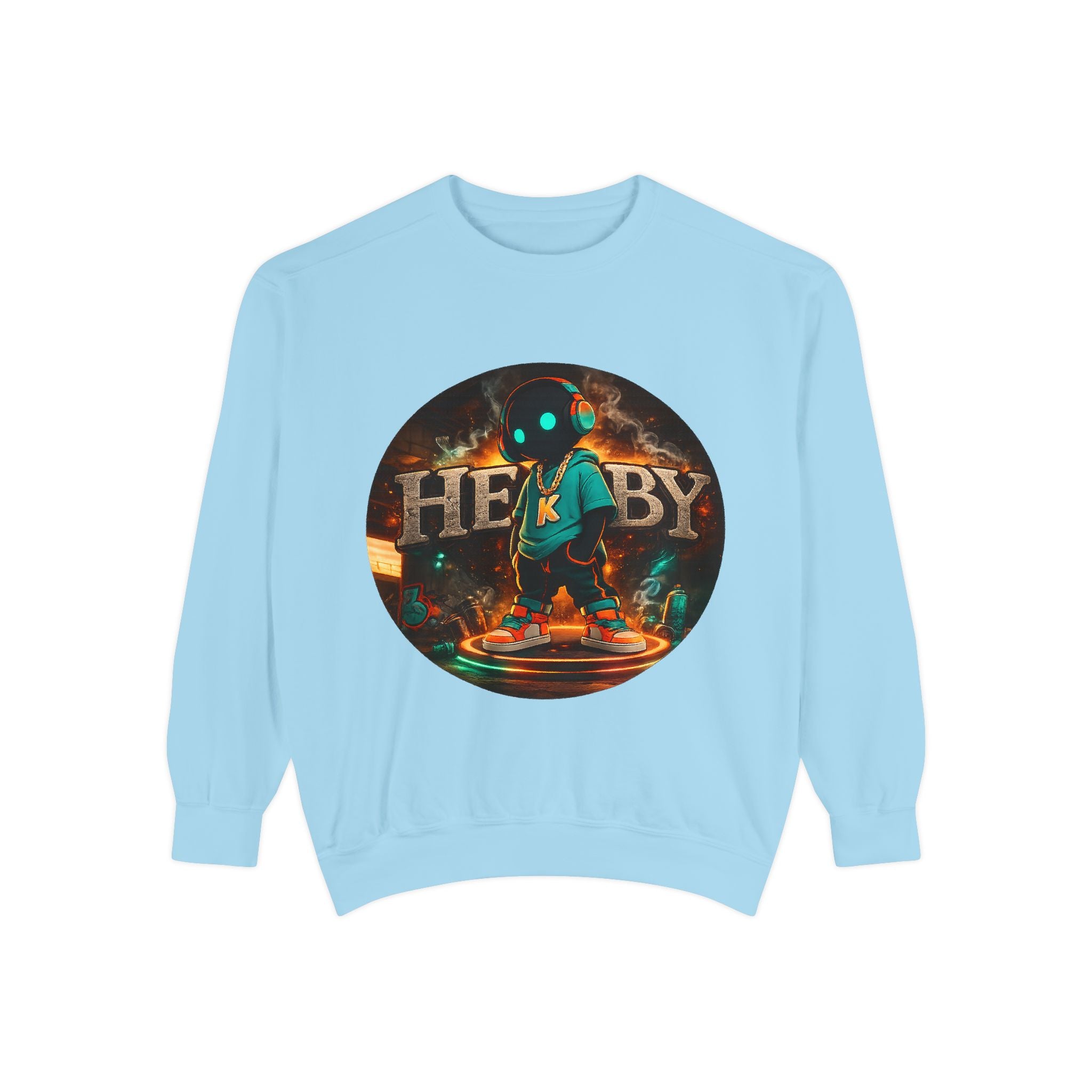 Unisex Garment-Dyed Sweatshirt