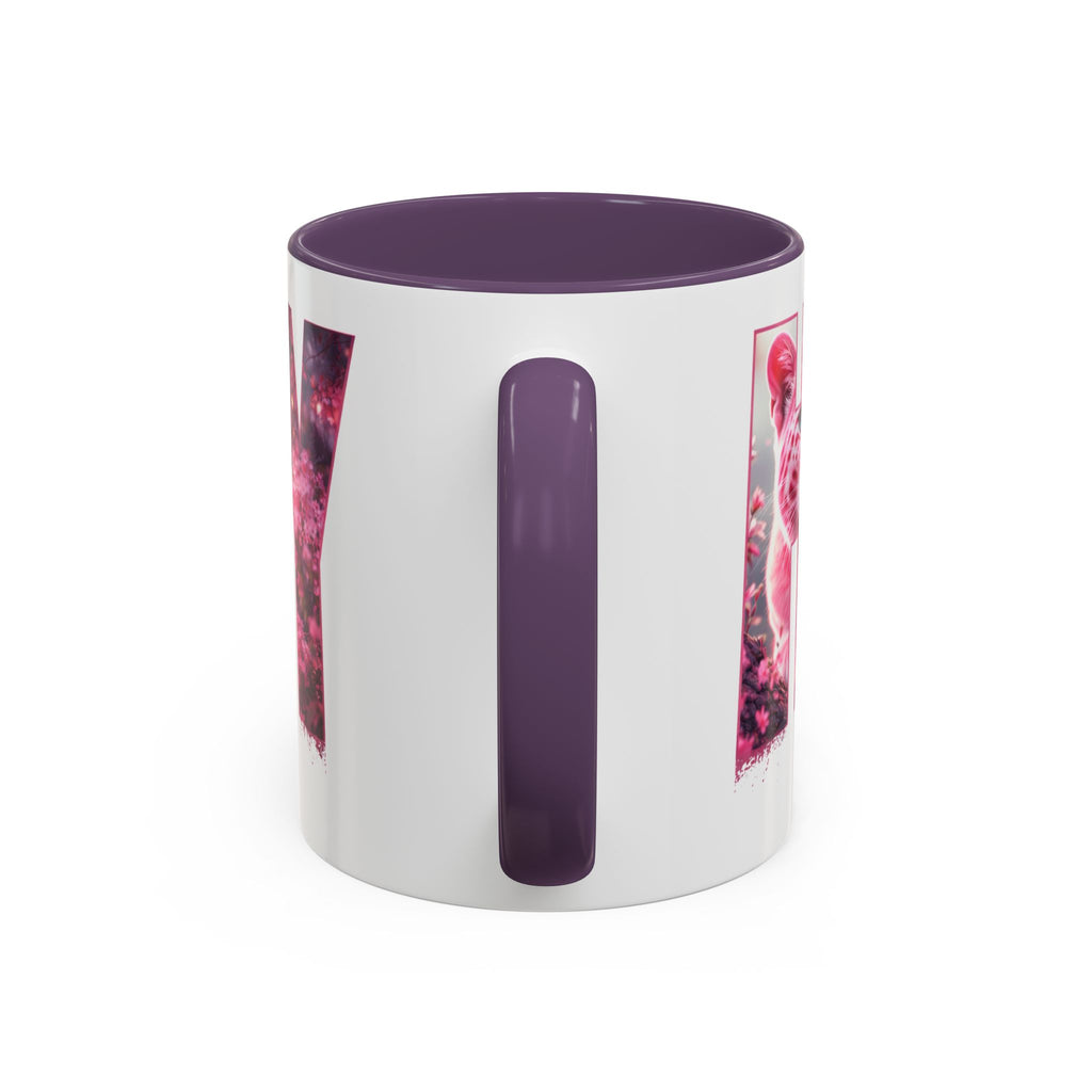 Accent Coffee Mug — 'Hemby' Floral Name Design (11/15oz)
