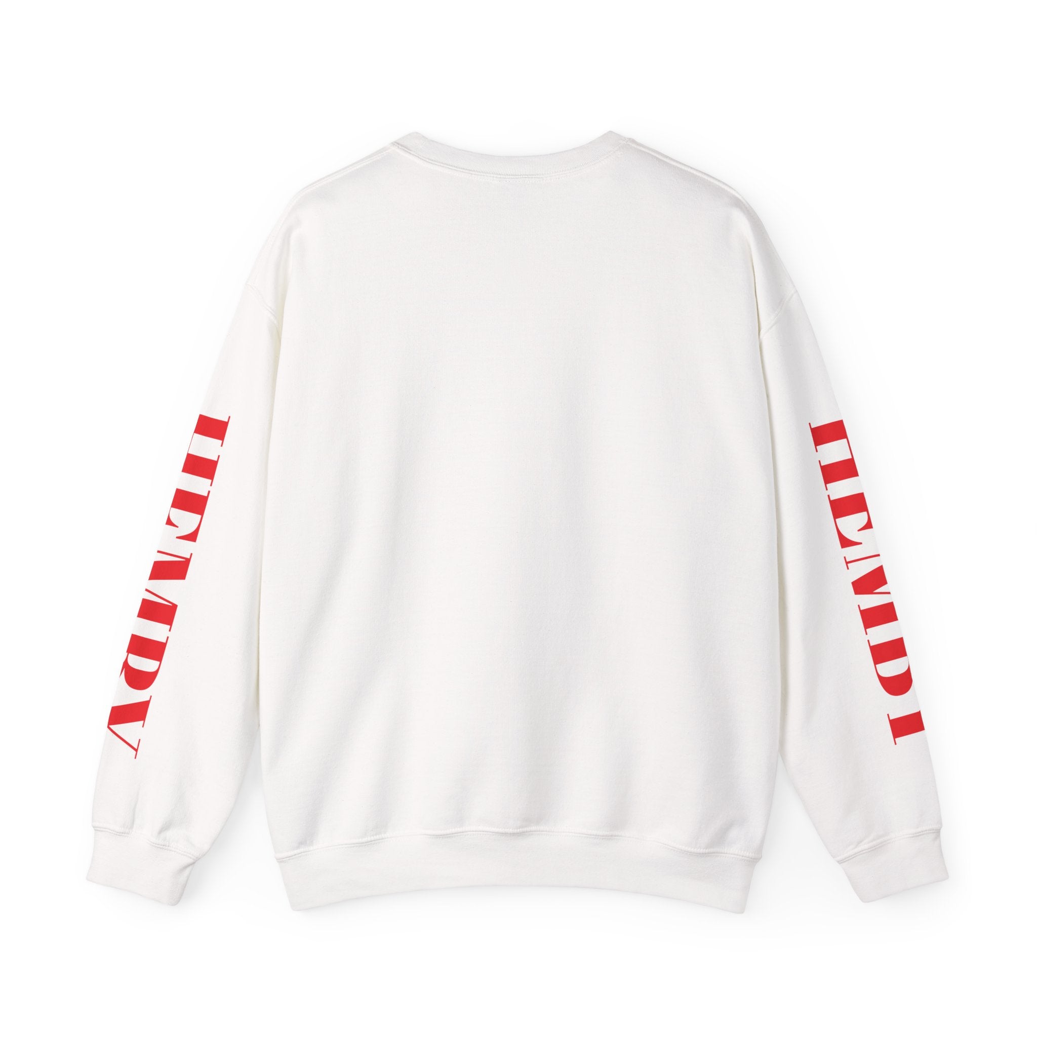 Smiling Red Ball Graphic Sweatshirt — 'HEMBY' Streetwear Crewneck