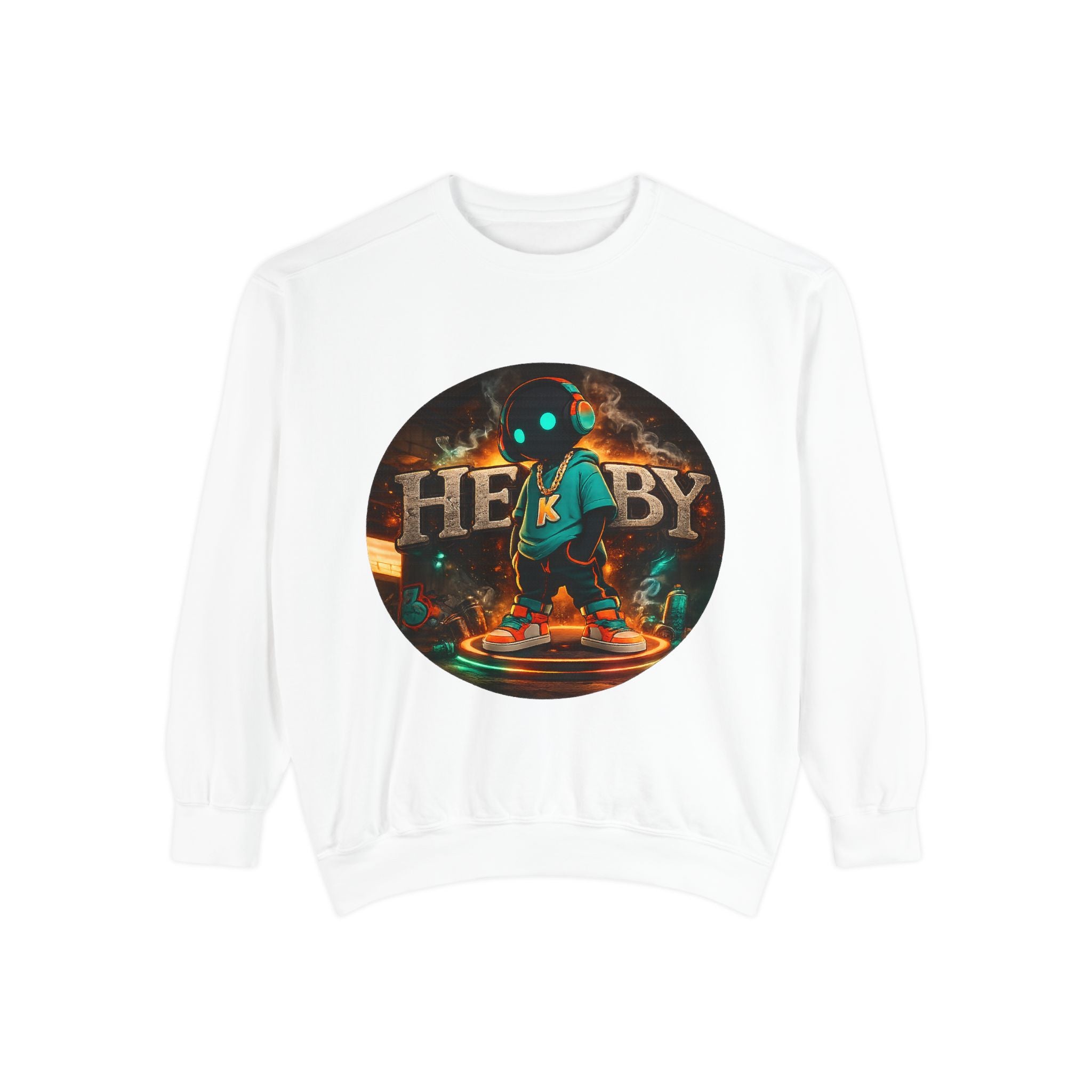 Unisex Garment-Dyed Sweatshirt