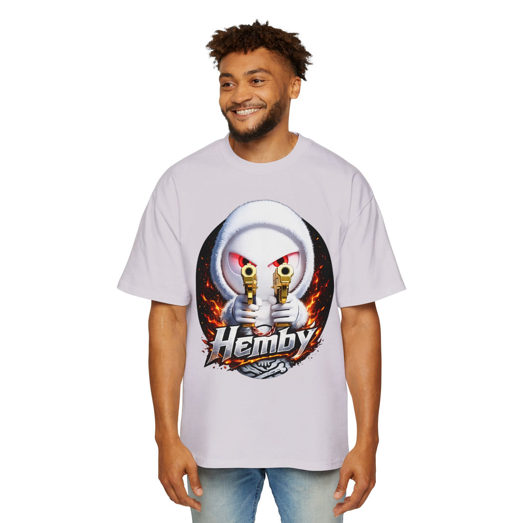 Distressed Neon Bear Graphic Sweatshirt — 'Hemby' Streetwear Crewneck