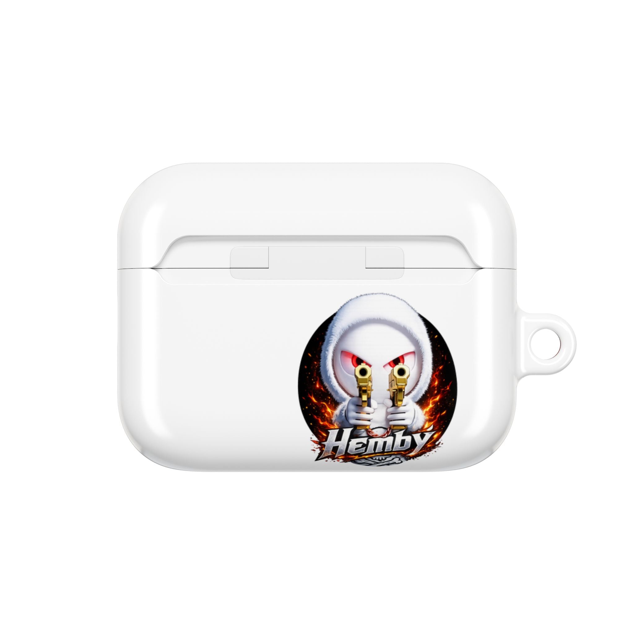 AirPods Case — Flaming Owl 'Hemby' Protective Cover