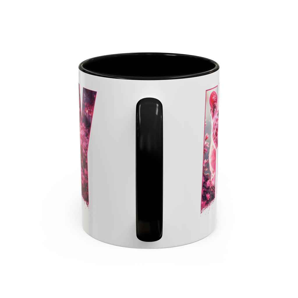Accent Coffee Mug — 'Hemby' Floral Name Design (11/15oz)