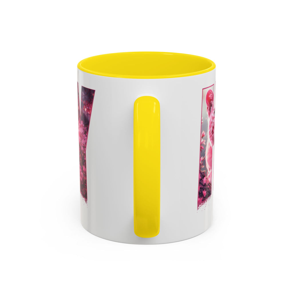 Accent Coffee Mug — 'Hemby' Floral Name Design (11/15oz)