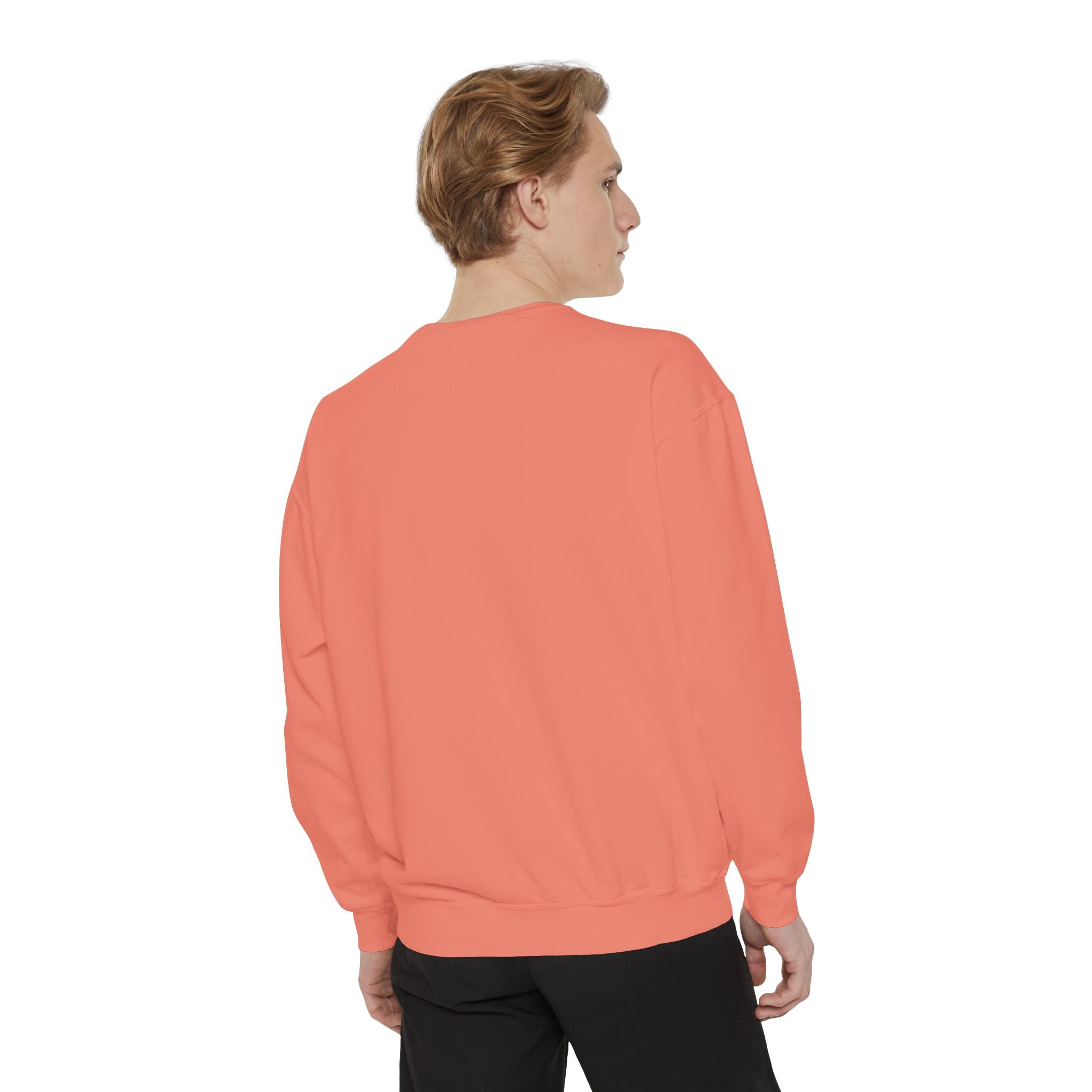 Distressed Neon Bear Graphic Sweatshirt — 'Hemby' Streetwear Crewneck