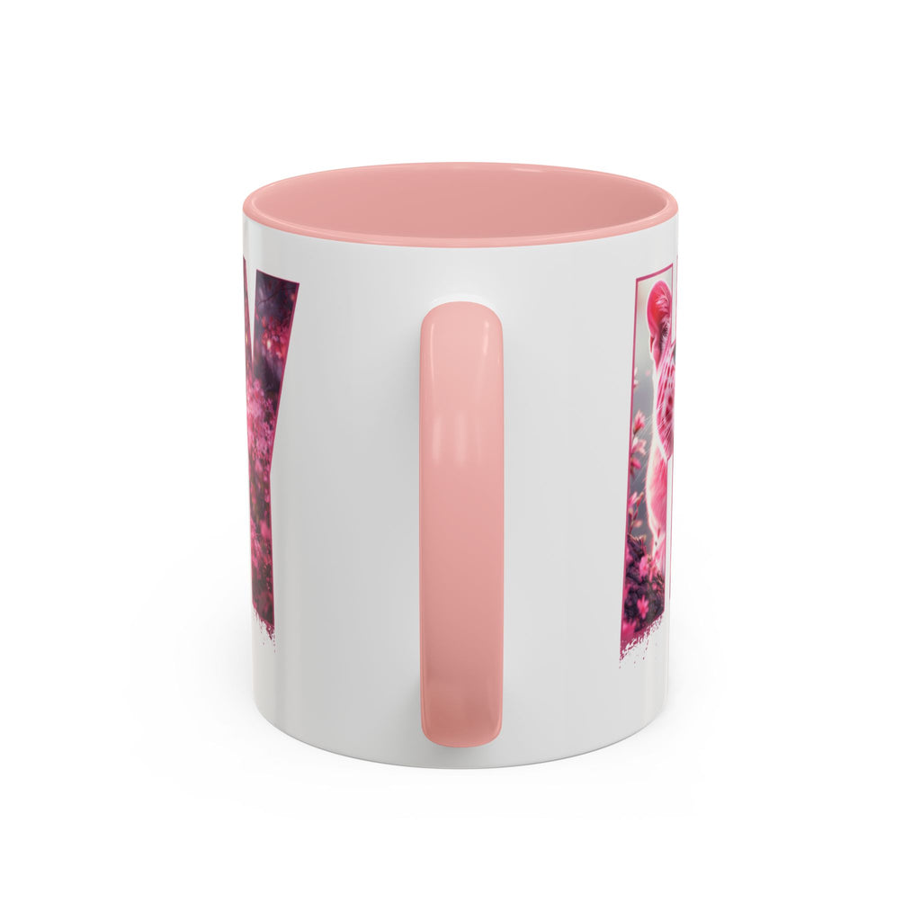 Accent Coffee Mug — 'Hemby' Floral Name Design (11/15oz)