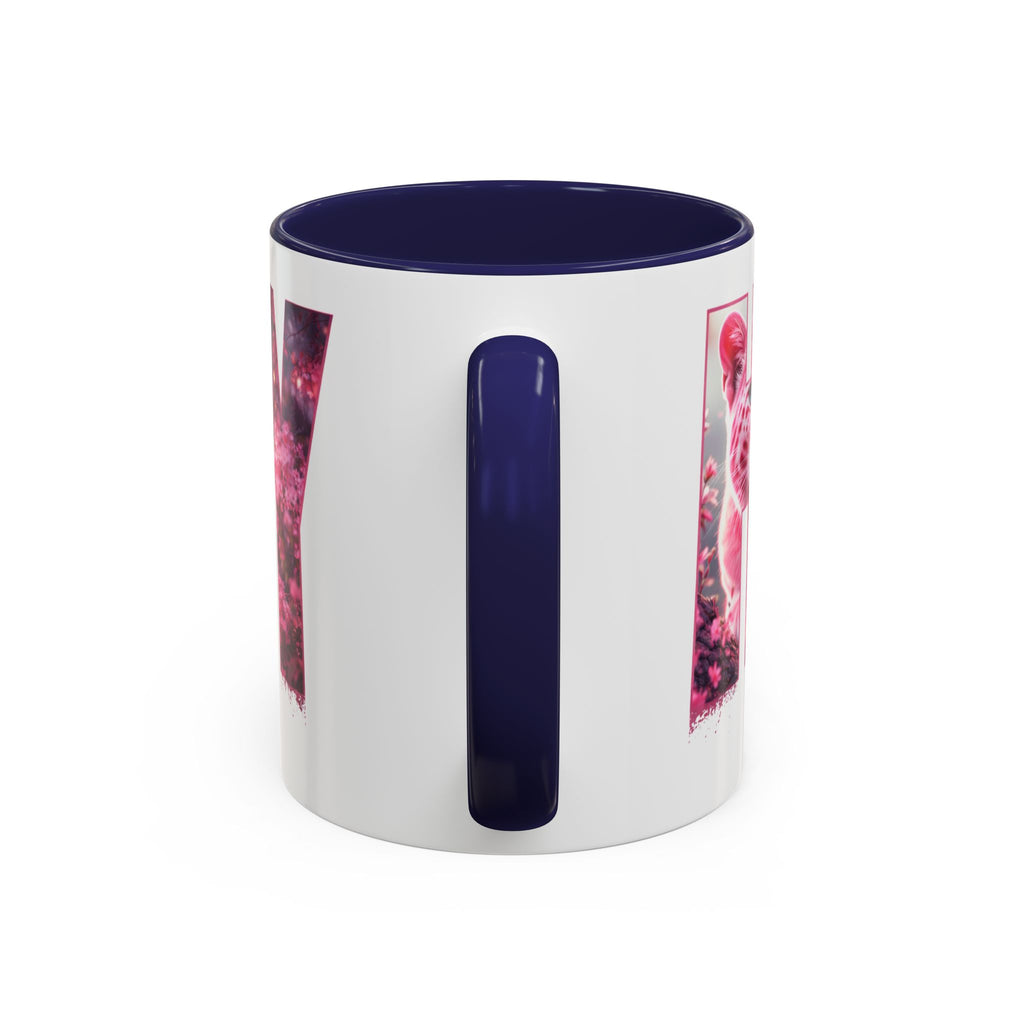 Accent Coffee Mug — 'Hemby' Floral Name Design (11/15oz)