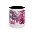 Accent Coffee Mug — 'Hemby' Floral Name Design (11/15oz)